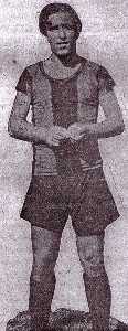 Loln, delantero de la Unin Popular Mulea en 1932