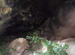 Interior de la Cueva Antn
