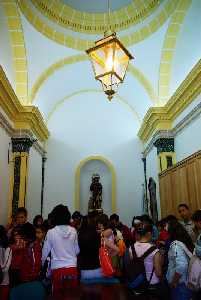 Interior de la Ermita de San Roque tras restauracin 2007