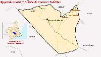 Mapa Pedanias Alhama de Murcia