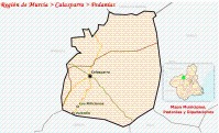 Mapa Pedanias Calasparra