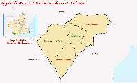 Mapa Pedanias Puerto Lumbreras