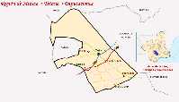 Mapa Pedanias Totana