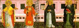 San Nicols y otros santos (Capporali) 