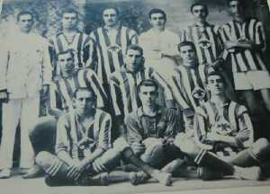Equipo del Deportivo Aguileo en 1919