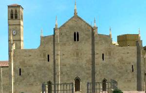 Reconstruccin 3D de la Catedral de Murcia (finales del siglo XV)