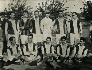 Alineacin del Murcia Foot Ball en 1918 [Murcia Foot Ball Club]