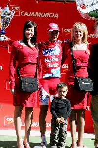Garzelli segundo clasificado de la Vuelta Ciclista a Murcia 2008