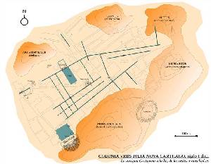 Topografa y urbanismo de Carthago Nova en el siglo I a.C. 
