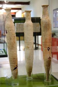 Tres nforas de Garum. Museo Arqueolgico de Cartagena