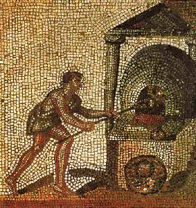Alfarero, segn un mosaico romano