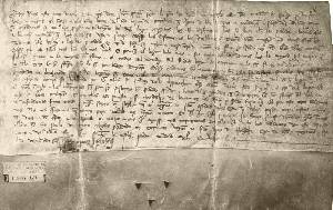 Carta del Maestre de la Orden de Santiago a la villa confirmndole el fuero y los privilegios anteriores