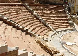 Vista del Teatro Romano de Cartagena