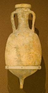 nfora romana expuesta en el Museo Arqueolgico de Cartagena 
