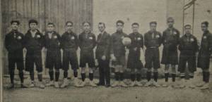 La Unin Deportiva Murcia fue el primer rival del Caravaca tras su constitucin oficial