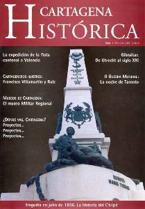 Portada del primer nmero de la revista Cartagena Histrica