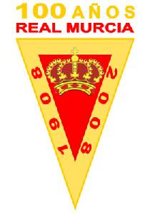 Escudo del Real Murcia (centenario)