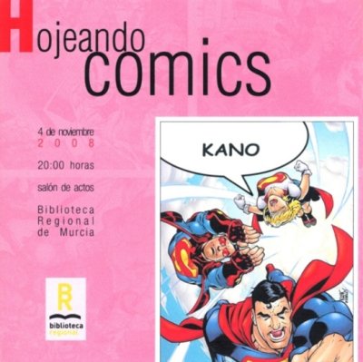 Ciclo (H)ojenando C�mic: Kano. 