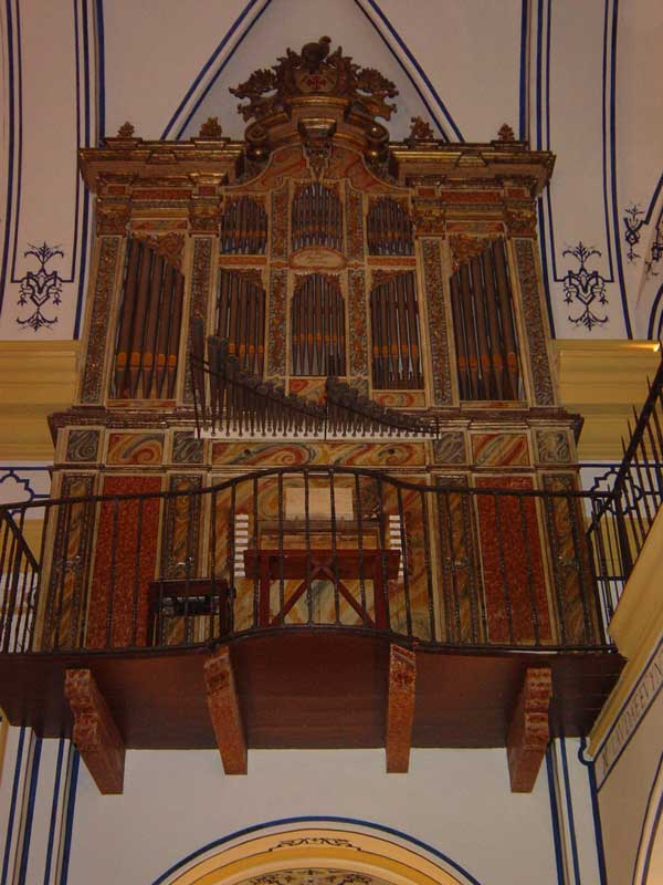 El Organo de la Iglesia de San Sebastin de Ricote