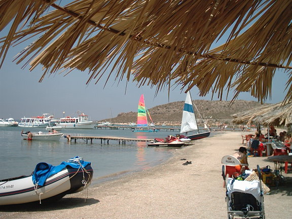 Isla Perdiguera. Playa