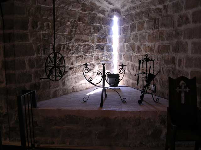 Interior del Castillo de Moratalla