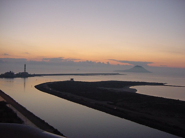 Amanecer en El Estacio de La Manga del Mar Menor