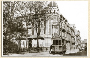 El tranva de Cartagena en Santa Luca