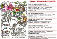 XXXVIII Semana de Teatro XXXVIII Semana de Teatro