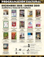 Programación cultural 2018-19 Programación cultural 2018-19