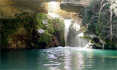El Salto del Usero es un lugar de una gran belleza natural que se encuentra a pocos kilmetros de Bullas, adems es el quinto Monumento Natural de la Regin
