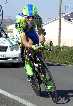 Alejandro Valverde durante la disputa de la crono