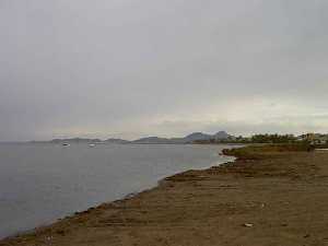 Los Urrutias lnea de costa del Mar Menor[Mar Menor] 