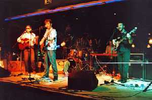 Los Satlites durante un concierto