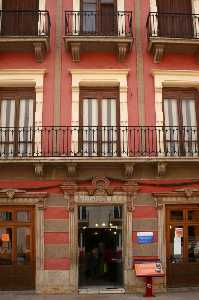 Fachada del Ateneo Cultural y Casino, de finales del siglo XIX [Mazarrn_ espacio cultural] 