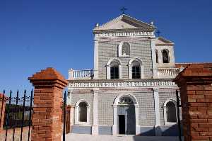 Fachada principal del Eremitorio de la Luz (Murcia) 