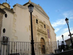 Fachada Principal de la Iglesia San Sebastin de Ricote