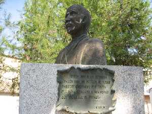 Monumento al trovero Jos M Marn Martnez [Cartagena_La Palma]