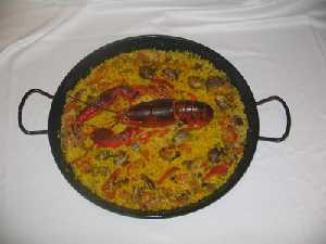 Presentacin del arroz con bogavante [Recetas_ Arroz con bogavante]