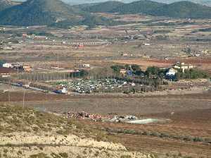 Vista general del Camping de la Rafa