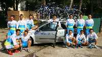 Integrantes del equipo ciclista Fuerteventura-Canarias. Temporada 2007