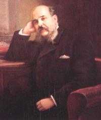 Retrato de Andrés Baquero, primer rector de la Universidad de Murcia (UMU)