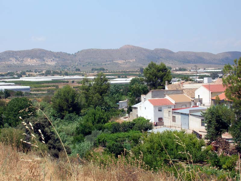 Relacin visual entre las canteras y La Carrasquilla