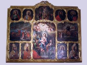 Retablo del Oratorio del Palacio Episcopal 