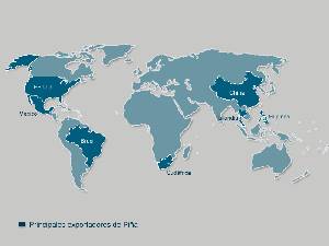 Principales exportadores de pia 