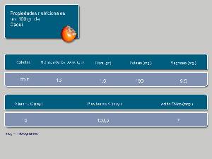 Informacin nutricional [Caqui]