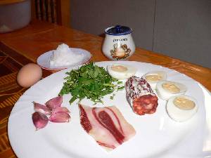 Ingredientes del relleno