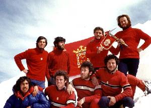 Escalada al Naranjo de Bulnes. Apertura de la Directsima Murciana. Ao 1974 