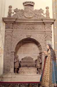 Interior de la Capilla Mayor de la Catedral de Murcia