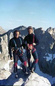 Jos Luis (derecha) junto a su hermano Miguel ngel [Jos Luis Garca Gallego]