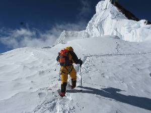 Juan Carlos en el Broad Peak de 8.017 metros en Pakistán 